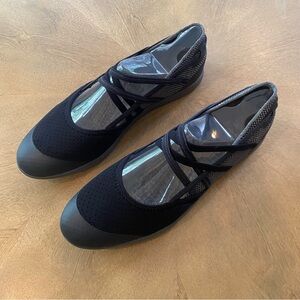 Teva Hydro Life Women's 10 Strappy Ballet Slip On Black Gray 1018309